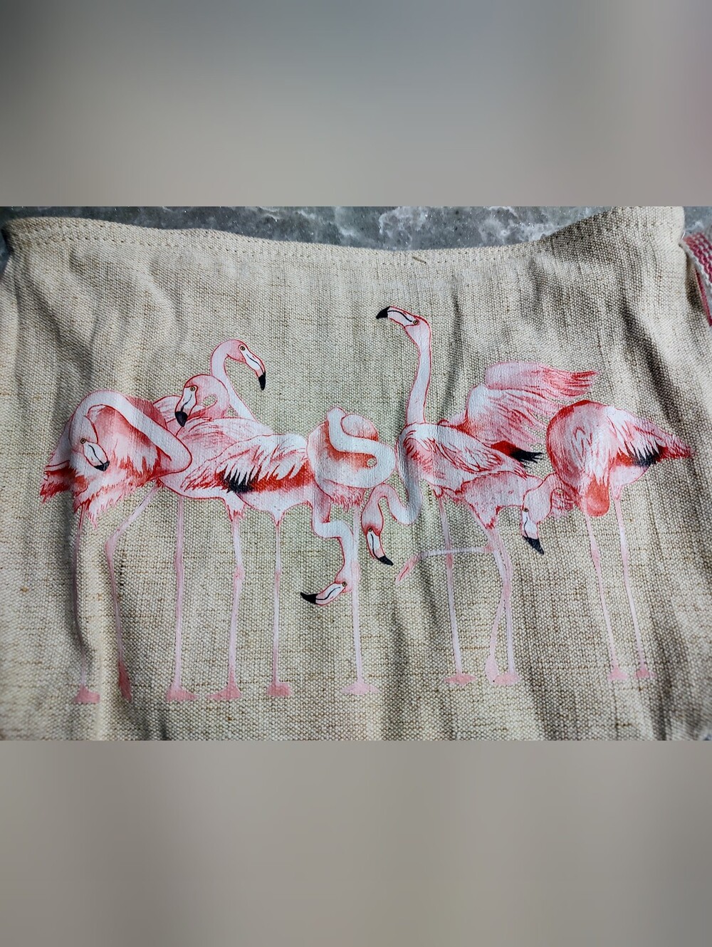 Sun N Sand Flamingo 🦩 Handbag like new